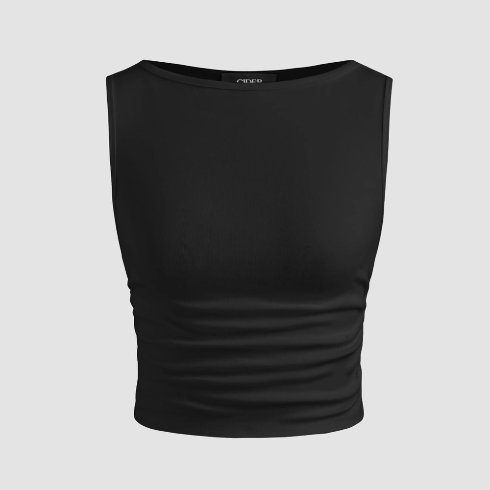 Brand New Cider Black Tank Top